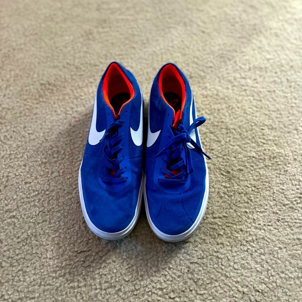 Nike SB Bruin Hyperfeel Shoes Mens Size US 10.5 Blue Orange White